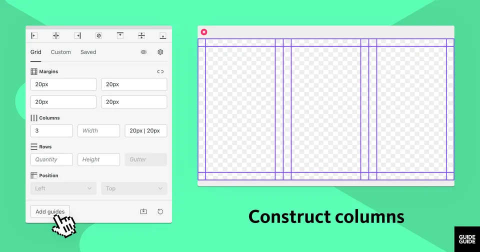 Construct columns