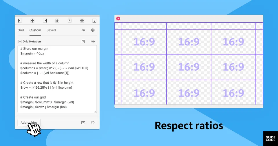 Respect ratios